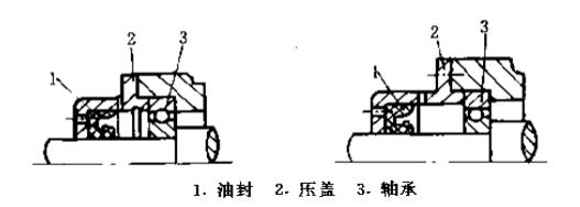 油封穿過孔、槽的設(shè)計(jì)