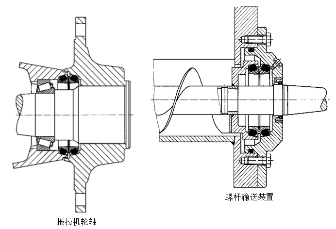 浮動油封結構圖