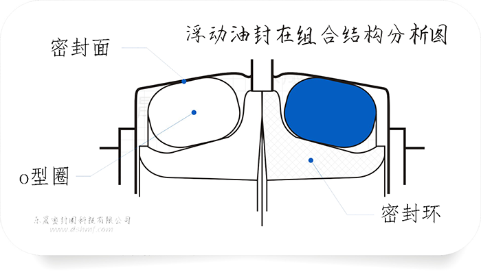 浮動(dòng)油封在組合結(jié)構(gòu)分析圖2